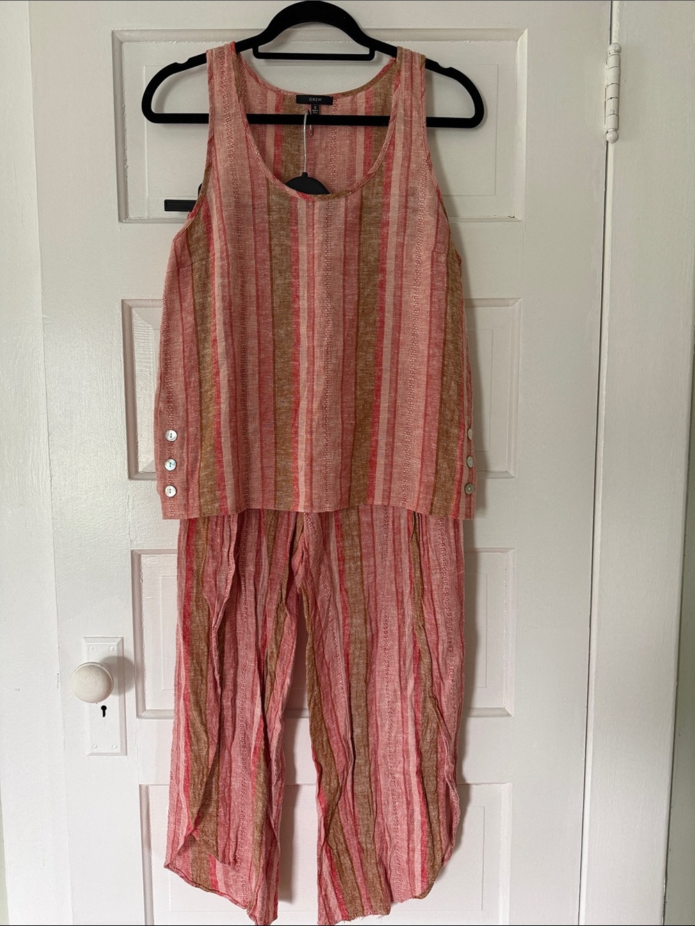 DREW Anthropologie Linen Set